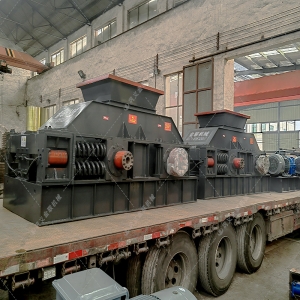 SCF88雙級(jí)破碎機(jī),篩分機(jī)生產(chǎn)線發(fā)貨圖片_發(fā)往甘肅武威_破碎紅土