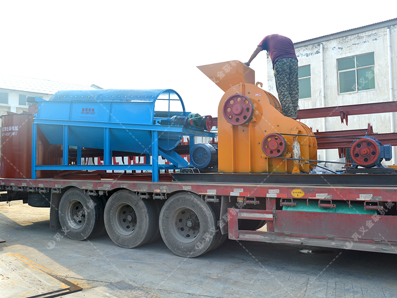 SCF88雙級破碎機,篩分機生產線發貨圖片_發往甘肅武威_破碎紅土